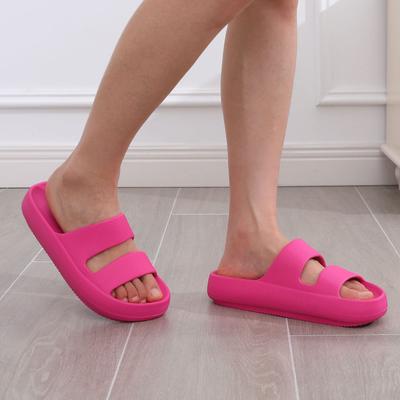 Модные женские босоножки Comwarm на толстой платформе, летние мягкие тапочки Cloud, легкие пляжные туфли для отдыха на свежем воздухе, сандалии с поддержкой свода стопы