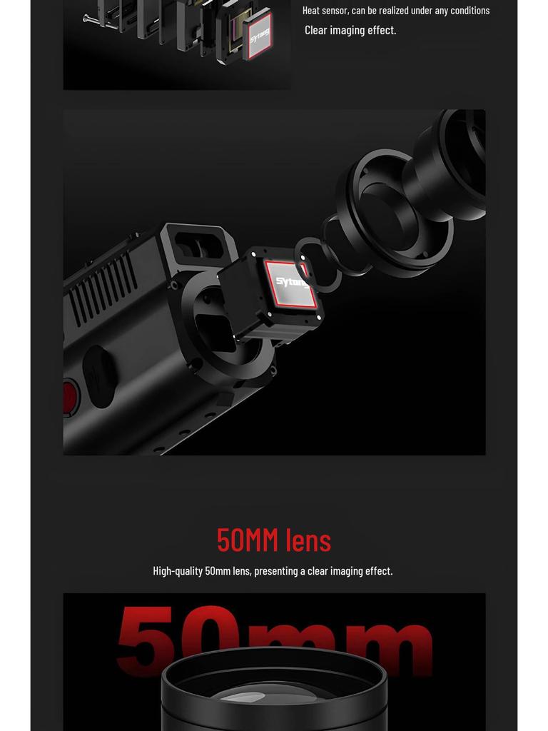 SYTONG MM06-50LRF HD Тепловизионный монокуляр ночного видения с расчетом дальности