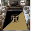 Valencia FC Soccer Football Pattern Soft Area Rug Non Slip Indoor Floor Carpet Sports Decor Mat for Bedroom