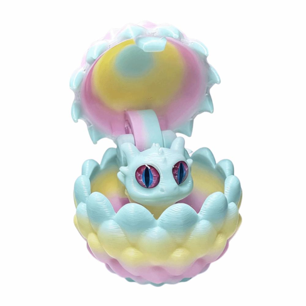 Мини 3D-печатное яйцо дракона Креативная имитация модели животного Сувениры для вечеринки по случаю дня рождения