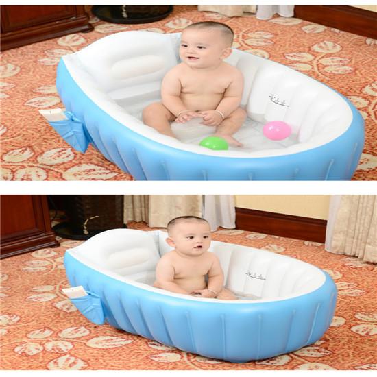 Inflatable Bath Tubs For Infants And Toddlers Bath Tubs Thickened Large Backrest Baby Shower Bathtub Tubs Durable