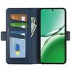 For Oppo Reno12 F 5G Case Calf Texture Leather Stand Wallet Phone Cover
