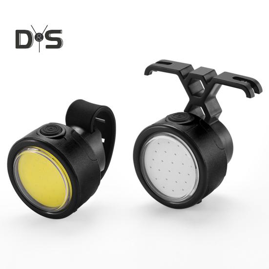 Задний фонарь для велосипеда, 3 режима, регулируемый, легкий, перезаряжаемый, круглый светодиодный задний фонарь для горного велосипеда, шоссейного, ночного катания, предупреждающая лампа безопасности