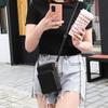 Casual Mobile Phone Bag For Women PU Leather Shoulder Crossbody Bags Mulli-layer Purse Flap Handbag Wallet