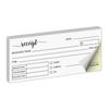 1 Receipt Book Carbonless Paper Thank You Receipt Book - Sales Order Small Business Invoice Book - (50 Each White/Yellow)