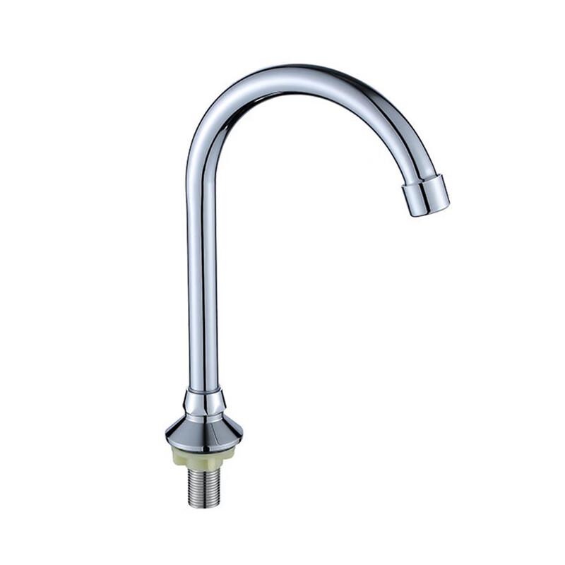 Commercial Foot-Operated Single Cold Basin Faucet