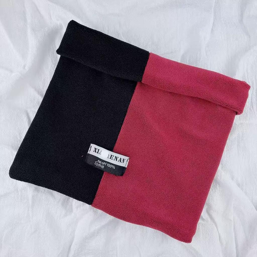 Women Warm Neck Warmer Thick Fleece Scarf Face Mask Windproof Thermal Neck Cover Ideal for Winter Outdoor Sports and Daily Wear