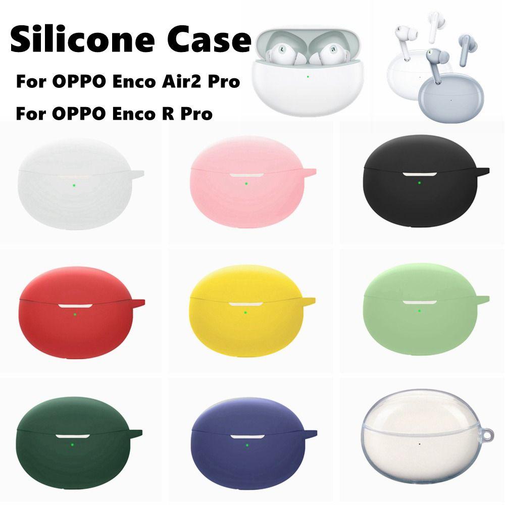 Soft Earphone Case Dustproof Storage Shell for OPPO Enco Air2 Pro/R PRO Home/Travel