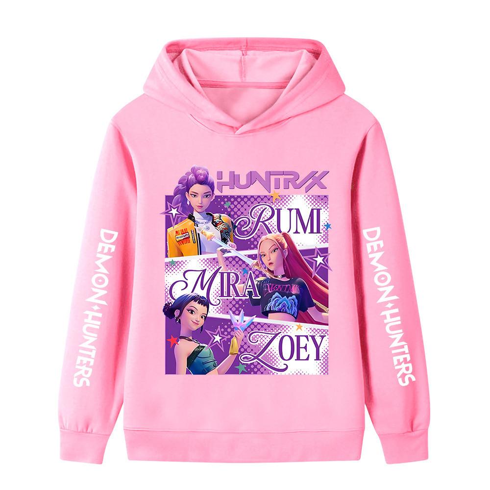 B1199XX Детская толстовка с длинными рукавами и принтом Kpop Rumi Zoey Mira Huntrix