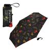 Parasol Flower Print Tiny Black Light Blocking UV Cut Both Sun and Folding Commuting To Work or Floral [2025] Wpc. [plantica×Wpc.] 100% Rate/100%