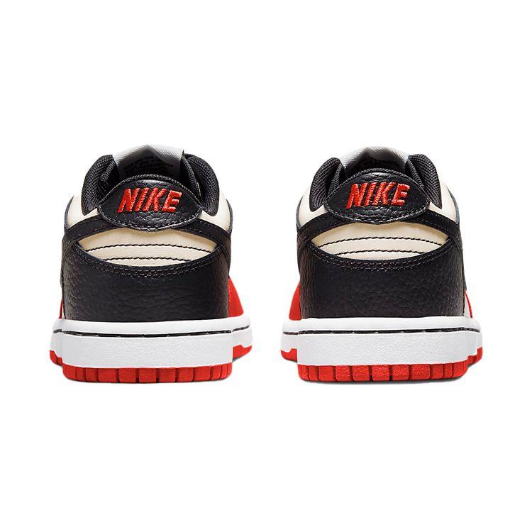 NBA x Nike Dunk Low EMB PS 75-летие - Bulls Детские кроссовки Красный Парусный Черный DC9564-100