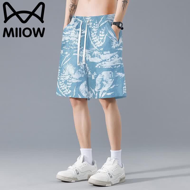 MIIOW Мужские летние дышащие пляжные шорты
