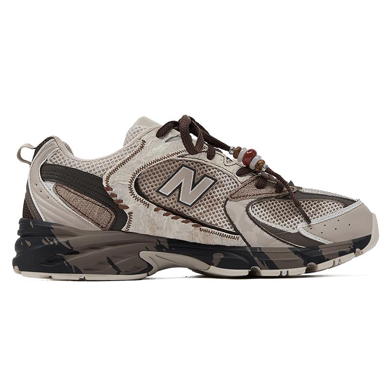 New Balance NB 530 Амортизирующие, износостойкие низкие кроссовки для бега, унисекс, цвет: загорелый коричневый, MR530AA1(КомандаH-S-BOX)