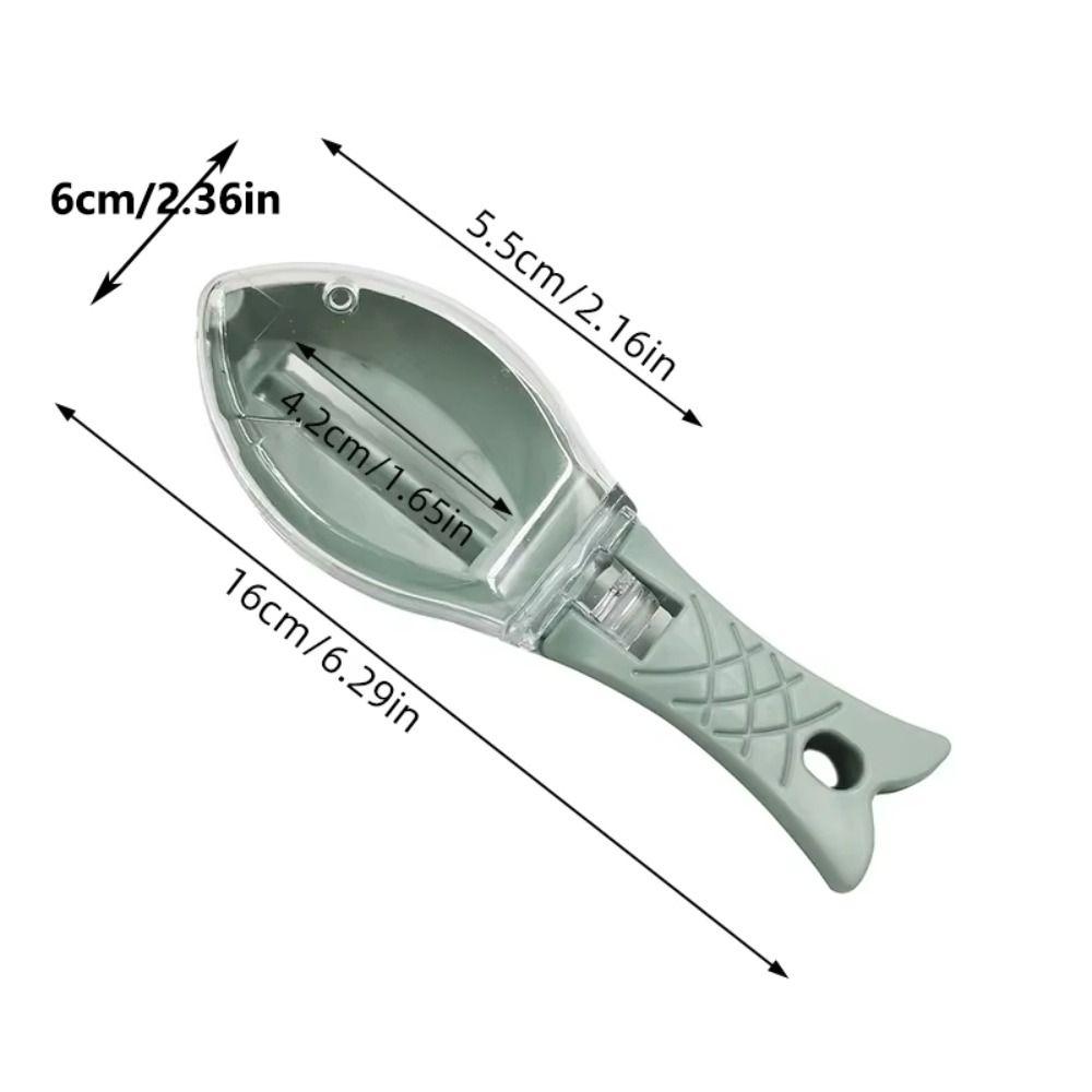 4 шт. Бытовая скребок для рыбьей чешуи Ручные инструменты Терка для рыбьей чешуи Новая строгалка для чистки рыбы