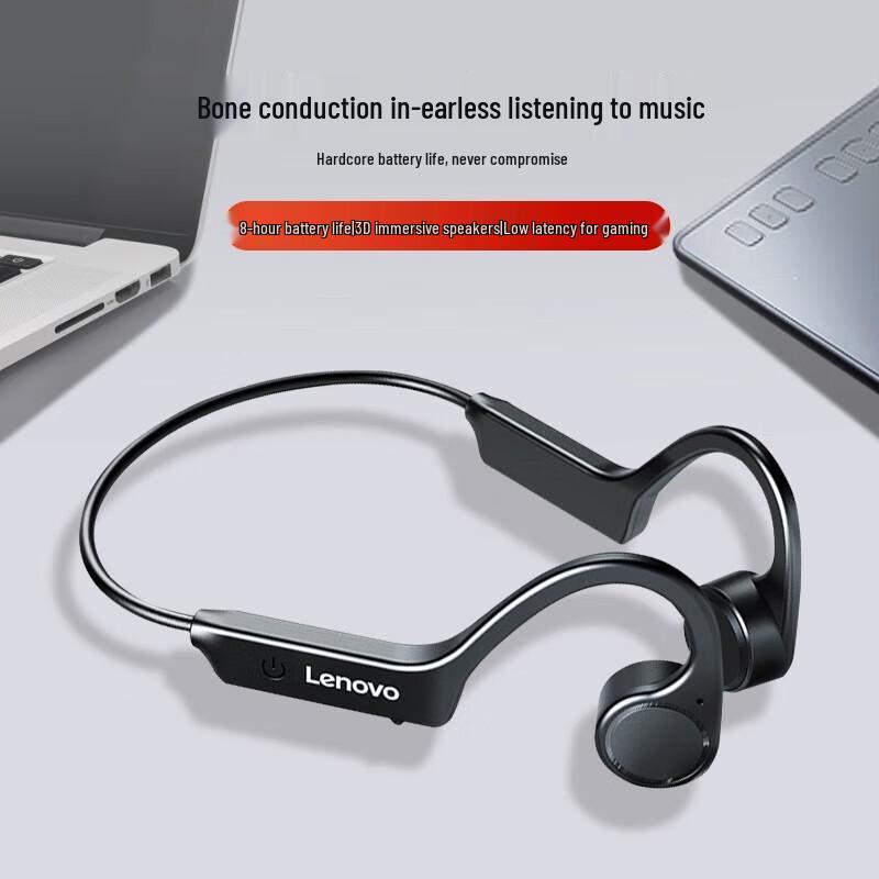 Lenovo Беспроводные Bluetooth-наушники с костной проводимостью X4