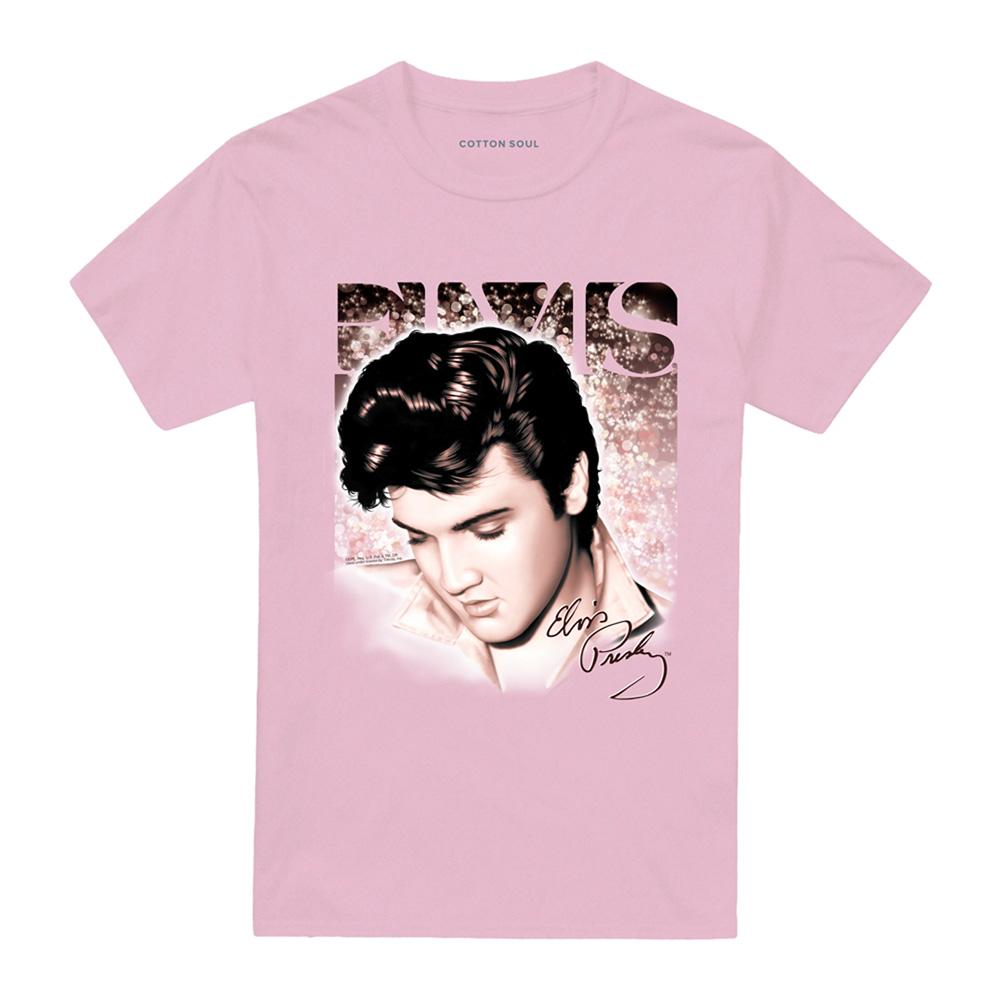 Elvis Presley Mens Star Light T-Shirt