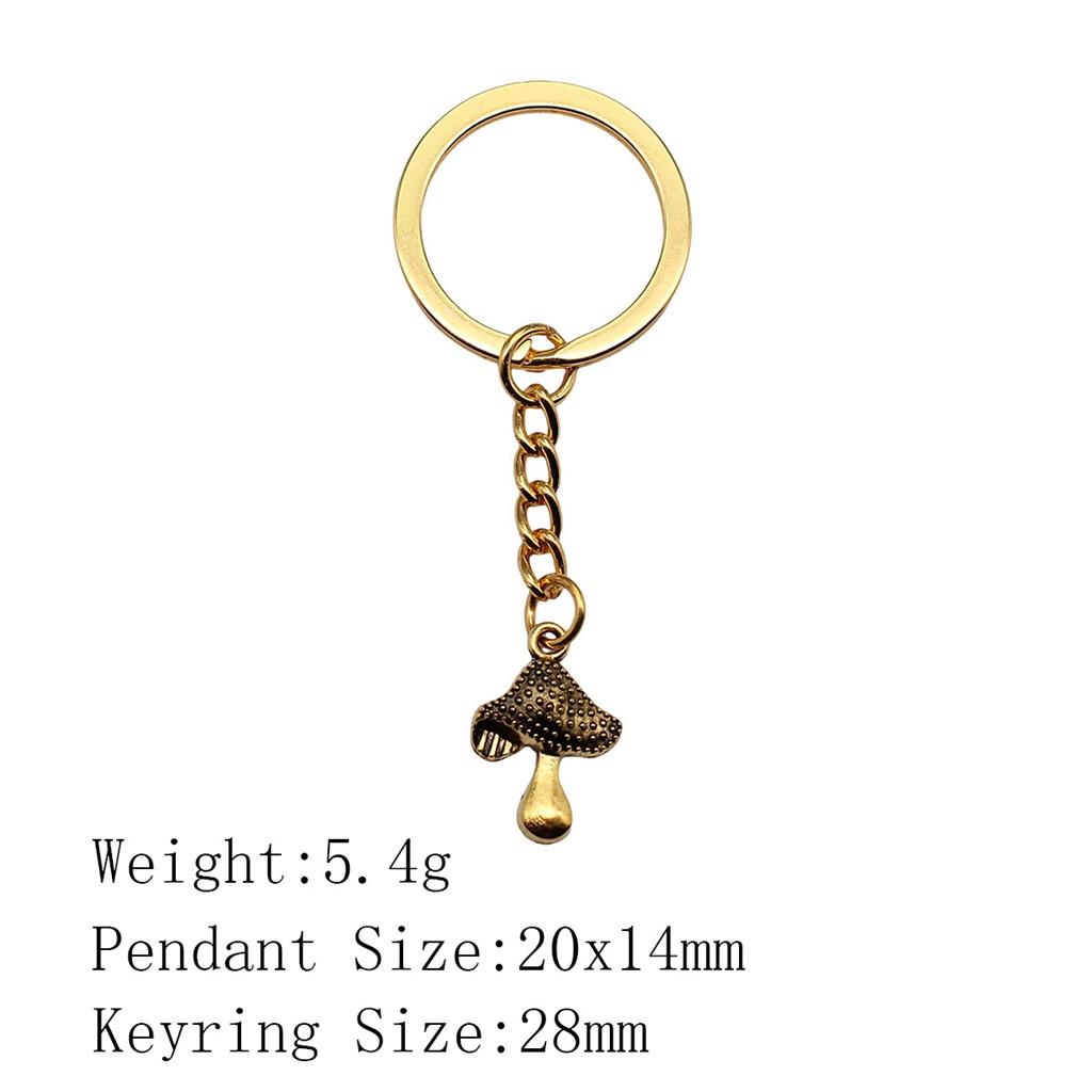 Брелок ко Дню Отца Автомобильный Грибной Ветвь Лист Брелок Дешевые Вещи Брелок Для Автомобиля