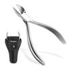 Tisojpod Nail Nippers for Ingrown Thick Ingrown and Hard Suitable for Hands and Popular Gift for Includes Storage Case Clippers, Nails, Nails, Nails,