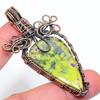 Atlantisite Handmade Copper Wire Wrap Jewelry Pendant 2.80" Q2R58