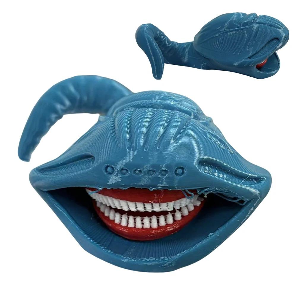 Новая 3D-печатная фигурка Морского Пожирателя Блуп Гран Маха Модель Игрушка Рождественский Подарок Подвижная Фигурка Глубоководного Морского Монстра Блупа
