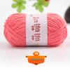 Средней толщины пряжа из микрофибры (chenille) для ручного вязания крючком сумок и кукол