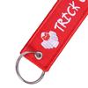 Remove Before Flight Keychain for Motorcycles Emboriderry Key Holder Keyrings