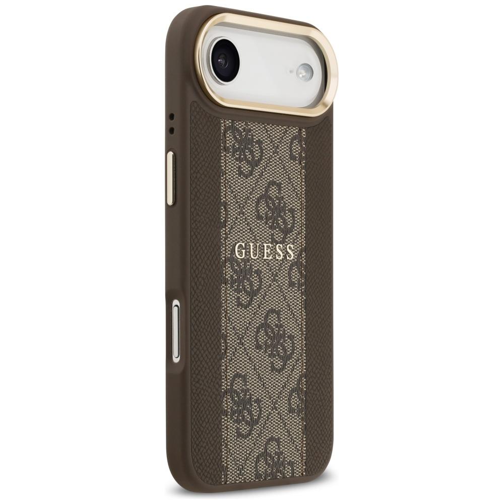 Guess 4G Stripe MagSafe case for iPhone Air brown