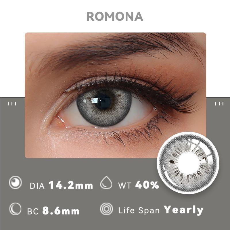Colored Contact Lenses JeweLens 2pcs Romona Series