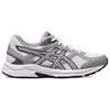 Asics Gel-Contend Удобные Универсальные Тканевые Низкие Кроссовки для Бега на Короткие Дистанции Женские кроссовки Белый Серый 1012B731-100