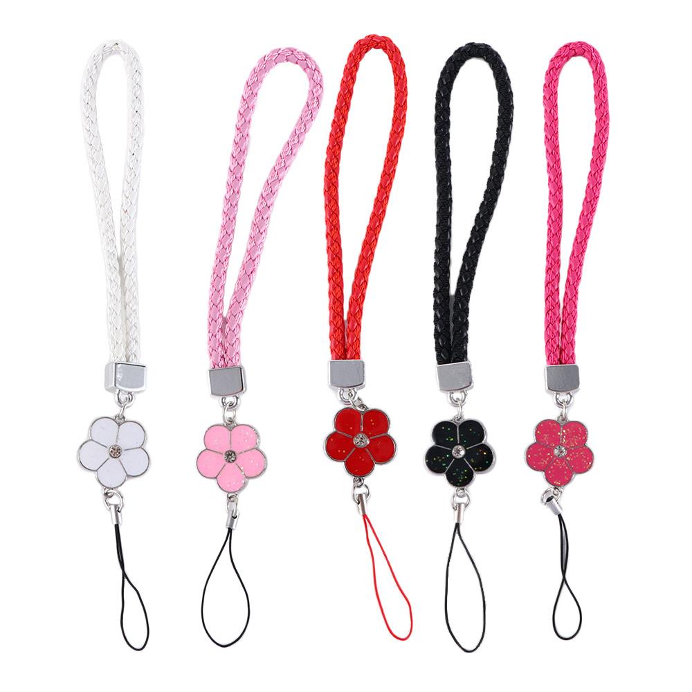 Hang Rope Hanging Cord Flower Mobile Phone Strap Mobile Phone Lanyard Cell Phone Lanyard Keychain