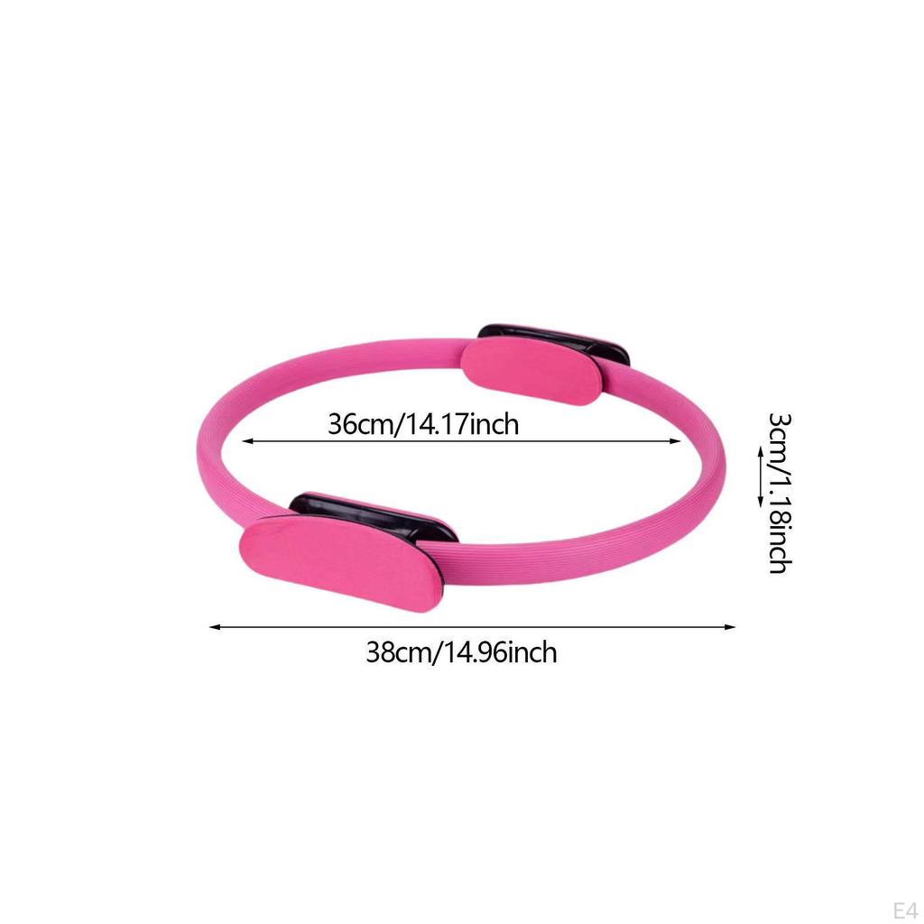 Pilates Hoop Circle Fitness Inner Thigh Exerciser Home Accessories Elastic Workout