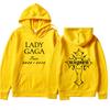 The MAYHEM Ball Tour  Hoodie Lady Gaga Singer Graphic Tide Pullover Fashion Autumn/Winter Long Sleeve Pop Sweatshirts