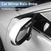 2PCS Car Rearview Mirror Rain Eyebrow Rainproof Cover Car Accessories For Opel Corsa Astra Insignia Vectra Zafira Meriva Mokka G