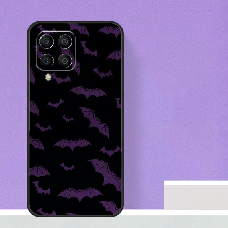 Halloween Vampire Bats For Samsung Galaxy M12 M32 M52 M14 M34 M54 M21 M51 M31 M30s M20 M15 M55 M13 M33 M53 Case