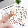 210Pcs Planning Stickers Cartoon Daily Notes With Festive Theme Creative Journaling Planning Stickers Paper Labels For Notebook