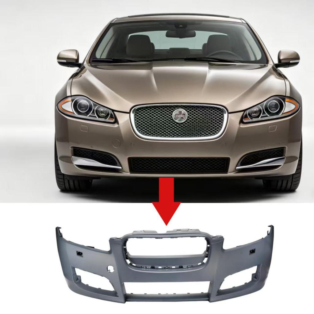 Jaguar XF Front Bumper Assembly for 2012-2015 Models, Part C2Z16215XXX