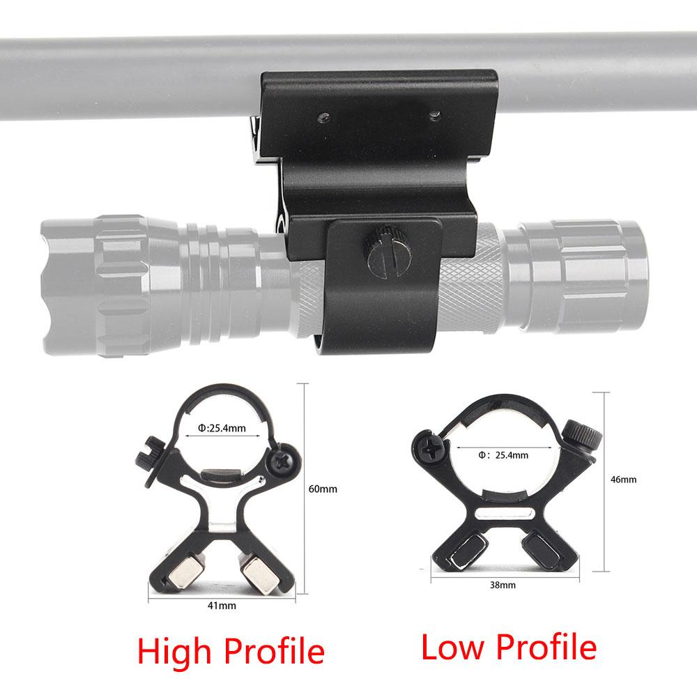 Tactical Magnetic Flashlight Mount for Olight X-WM02 Magnet Strong X Holder Led Scout Light Lanterna Bracket Hunting