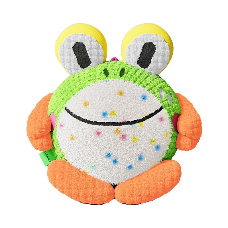 Electric Bouncing Dog Toy Removable Washable Bite‑resistant Sounding Plush Toy Self‑entertainment Boredom Relief for Small Medium Dogs