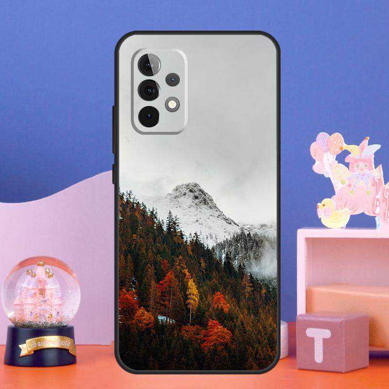 Чехол Лесной Горный Для Samsung Galaxy A17 A06 A16 A26 A36 A56 A55 A35 A15 A32 A52 A13 A33 A53 A14 A34 A54