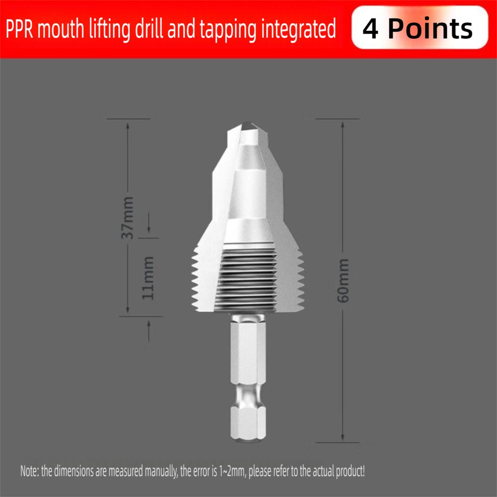 4 Points/6 Points/1 Inch PPR Water Pipe Opener Tap for Internal Thread Repair and Expansion
