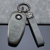ABCD1 Zinc Alloy Car Smart Key Case Cover Keychain Shell for VW Volkswagen Touareg 2011 2012 2013 2014 2015 2016 2017 2018 Accessories