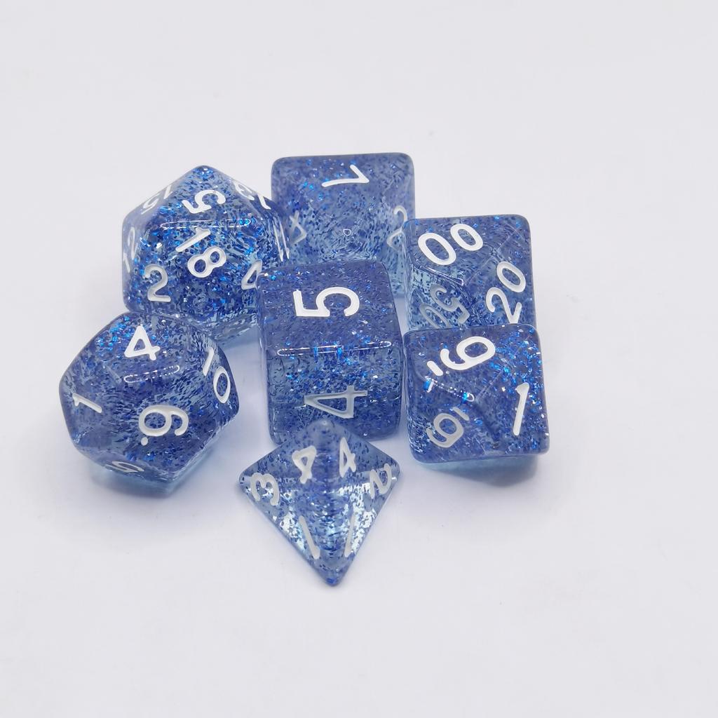 7 шт./лот, многогранные игральные кости из смолы D&D D4 D6 D8 D10 D% D12 D20, многогранные игральные кости TRPG, настольные игры