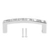 Crystal Handle Modern Simple Cabinet Door Diamonds Double Hole Handle Drawer Pull