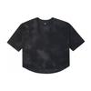 (WMNS) Converse Loose Mesh Breathable Short Sleeve Black Women's 10021458-A02