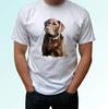 Шоколадный Лабрадор белый детская футболка для мальчиков порода собак лабрадор ретривер футболка топ все размеры