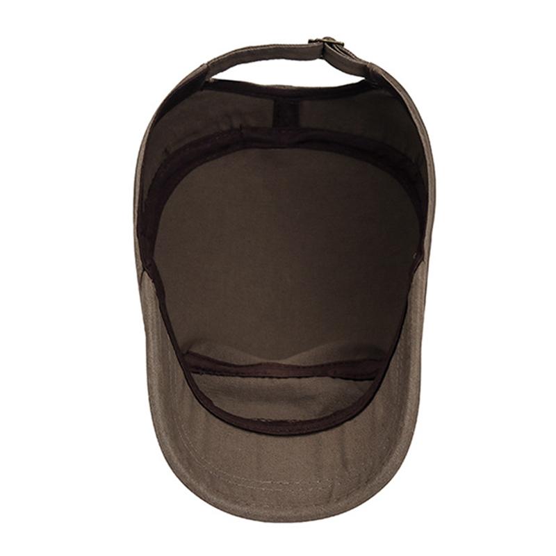 Cotton Military Caps for Men Hat Spring Autumn Embroidery Outdoor Flat Cap Trucker Snapback Baseball Cap Visors Hat Four Seasons