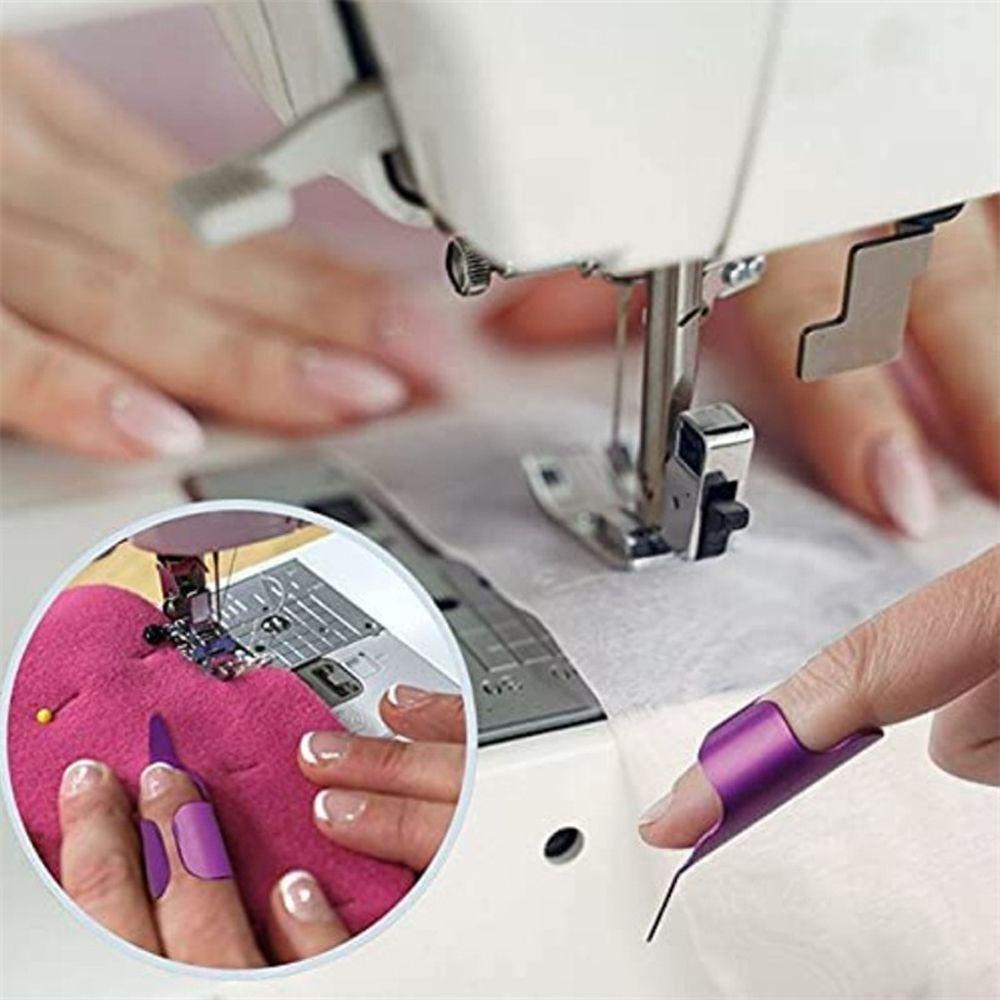 Effortless Open Design Finger Gloves Sewing Finger Pusher Cross Stitch Tools Sewing Accessories