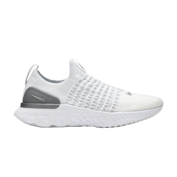 Women's Sneakers Nike React Phantom Run Flyknit 2 White Pure Platinum (Women's)