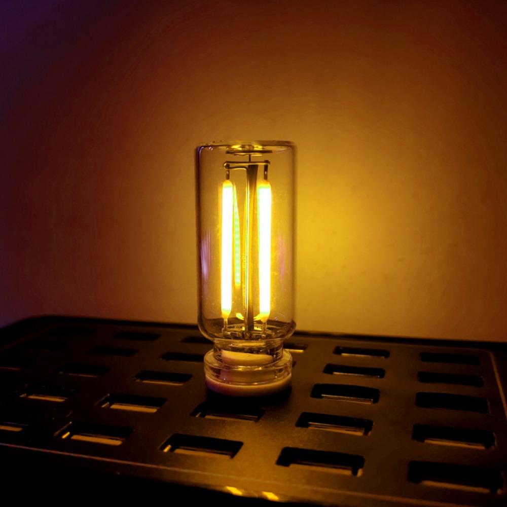 2Pcs Glass Material LED Filament Glass Bulb Eye Protection Retro Edison Bulb  Interior Decoration