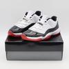 AV2187-160 Nike Air 11 Retro Low Concord Bred Gym University Red (Мужской)